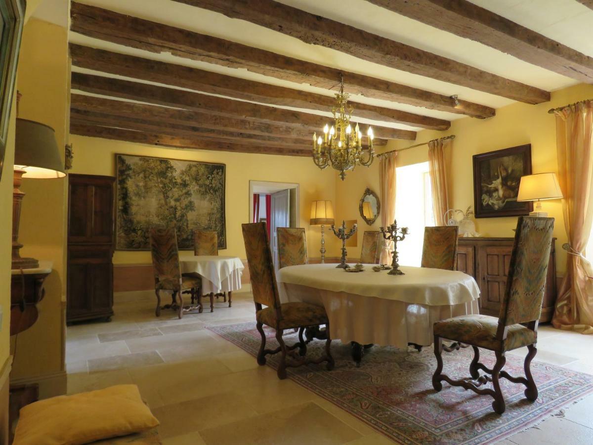 Bed and Breakfast Chateau De Gaubert Террассон Экстерьер фото
