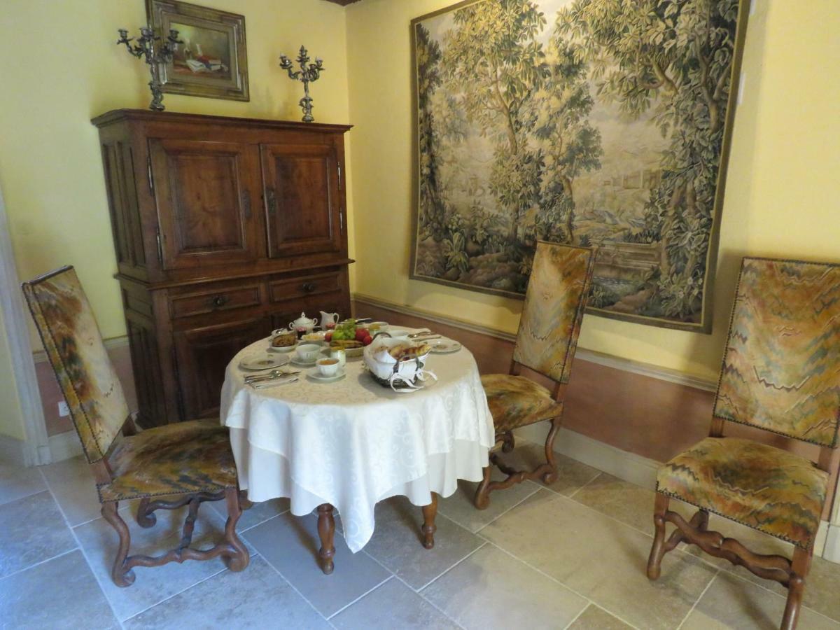 Bed and Breakfast Chateau De Gaubert Террассон Экстерьер фото